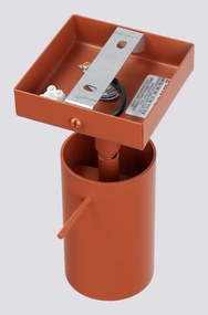 Bodové svietidlo v tehlovej farbe 8x16 cm Etna – Sollux