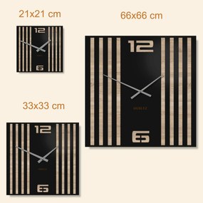 DUBLEZ | 3D hodiny na stenu - Urban Lines