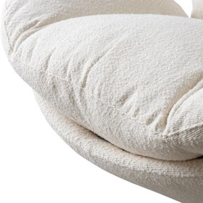 OTOČNÉ KRESLO CARLO BIELE 360°