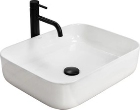 Keramické umývadlo na dosku REA DEMI biele