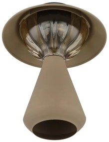 Globo 36639S - LED Solárna lampa 10xLED/0,06W/1,2V IP44 hnedá