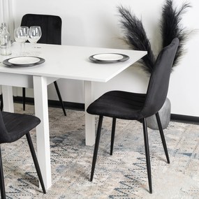 JAKS Rozkladací stôl 80 - 160cm Max biely 2/2