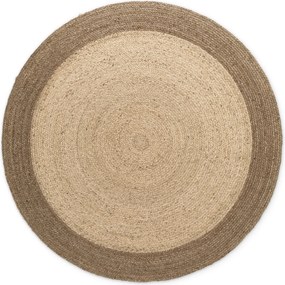 Hanse Home, Kusový koberec Looma 106224 Natur Ivory/Grey/Beige kruh, 100x100 (priemer) kruh, béžová, chodba / predsieň