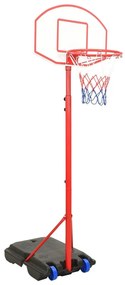 Prenosná nastaviteľná basketbalová súprava 200-236 cm