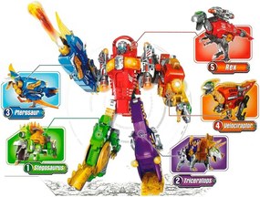 LEAN Toys Dinobots 2v1 dinosaur Shotgun Purple Triceratops Shield