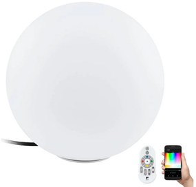 Eglo Eglo 55783-LED RGBW Vonkajšie svietidlo MONTEROLO-C 1xE27/9W/230V IP65 pr. 30cm+DO EG55783