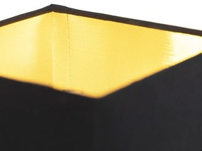 Inteligentná nástenná lampa čierna s USB vrátane Wifi A60 a GU10 - Zeno