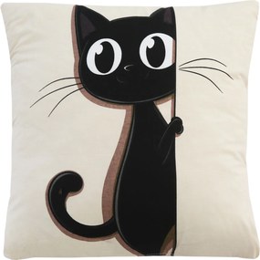 XPOSE® Set obliečok na vankúš HRAVÉ MAČIČKY 43x43 cm - set 4ks