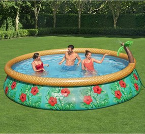 Bestway Nafukovacia súprava bazéna rajské palmy 457x84 cm 92846