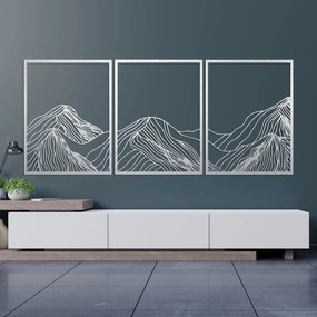Drevený obraz horská panoráma | WILRED: Preglejka Topoľ - Honey 3071 80 x 35 cm 4486-99831 PR0478