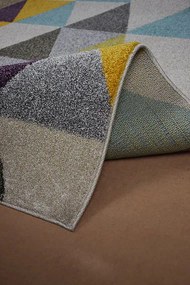 Berfin Dywany, Kusový koberec Aspect New 1721 Navy, 60x100, viacfarebná, obývacia izba