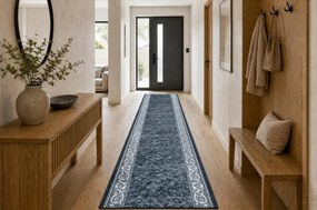 Protišmykový behúň LOTUS ROMANTIC 60980 sivý