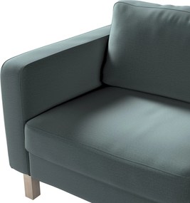 Poťah na sedačku Karlstad (nerozkladací, 2-miestny, krátky) farba produktu zelená látka zamatová