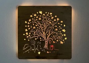 Svietiaci obraz Malý princ na batériu