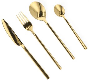 Súprava príborov APERI zlatá ALL 954478