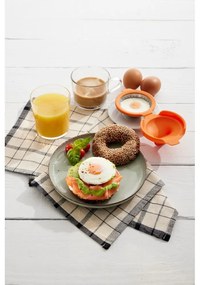 Silikónové formičky na stratené vajcia v súprave 2 ks Pouched egg cooker – Lékué
