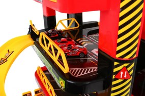 Ramiz 5-úrovňové detské parkovisko 3+ Pohyblivý výťah + 10 autíčok + svetlá