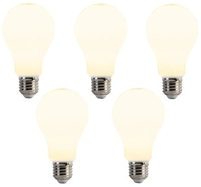 Sada 5 LED žiaroviek E27 A67 Opal 8W 900lm 2700K