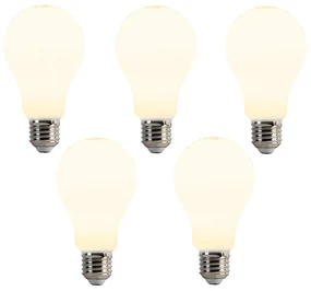 Sada 5 LED žiaroviek E27 A67 Opal 8W 900lm 2700K