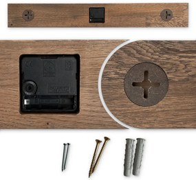 Drevené nástenné hodiny s minimalistickým dizajnom pre interiér | SENTOP MAS023-3073