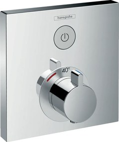 Hansgrohe Shower Select, termostatická sprchová batéria pod omietku, chrómová, HAN-15762000