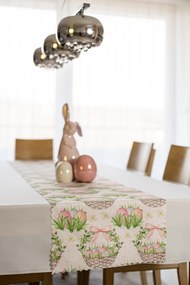 Dekorstudio Veľkonočný behúň s potlačou - Vzor WN10 Rozmer behúňa (šírka x dĺžka): 40x260cm