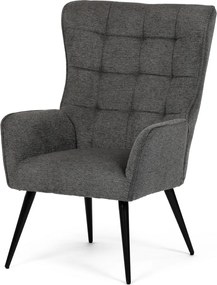 Relaxačné kreslo 315 GREY2, tmavosivá