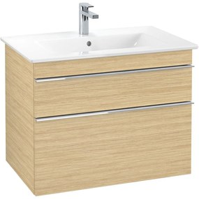 VILLEROY &amp; BOCH Venticello závesná skrinka pod umývadlo, 2 zásuvky, 753 x 502 x 590 mm, Nordic Oak, A92501VJ