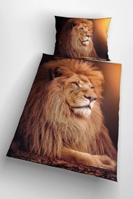 3d obliečky Lion 140x200 cm
