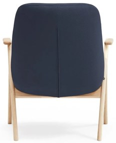 Tmavomodré kreslo Dins – Teulat