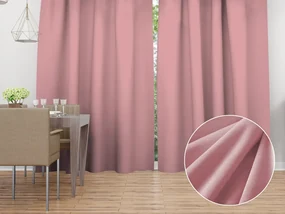 Biante Zamatový záves Velvet Prémium SVP-033 Staroružový - šírka 135 cm 135x180 cm