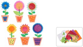 Haba Craft Kit Kreatívna sada Kvety obrázky do okna