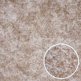 Metrážny koberec Milano 43 tm. béžový, na mieru, šíře 4m,5m, béžová, filc, detská izba, Spoltex