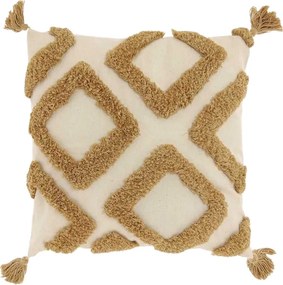 Dekoratívny vankúšik CRUZ 45x45 cm, béžový