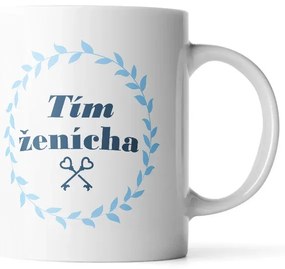 Sablio Hrnček Tím ženícha kľúče - 330 ml - standard