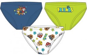 E plus M - Chlapčenské bavlnené slipy Tlapková Patrola - Paw Patrol - 3 ks 122 - 128