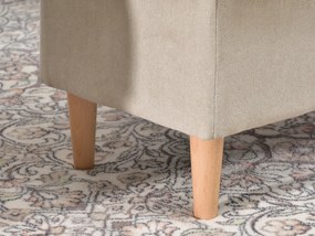 Taburetka Muriera (piesková + orech). Akcia -15%. Vlastná spoľahlivá doprava až k Vám domov. 1136746