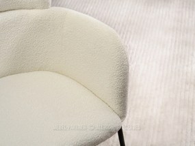 Stolička Baggie K (krémová + čierna). Akcia -33%. Vlastná spoľahlivá doprava až k Vám domov. 1110946