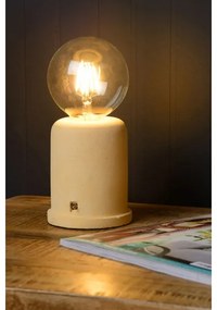 Lucide 34529/01/34 - Stolná lampa MABLE 1xE27/60W/230V žltá