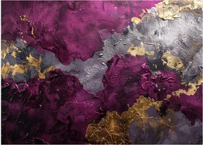 Sklenený obraz - Textúrovanie abstrakcie (70x50 cm)