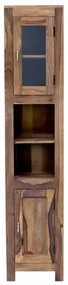 Skrinka do kúpeľne Suri 40x190x35 indický masív palisander Only stain