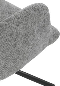 Jedálenská stolička sivá DCH-T1122 GREY2