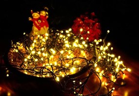 Nexos 5953 Vianočné LED osvetlenie - 4 m,  40 LED, teple biela