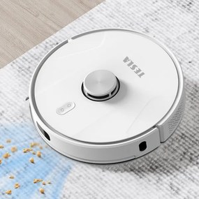 TESLA Electronics RoboStar - Inteligentný robotický vysávač 2v1 2600 mAh Wi-Fi biela