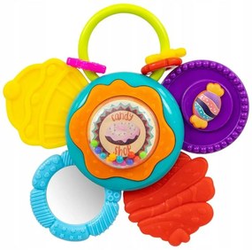 Senzorická hračka s prísavkou Milly Mally, Kvetinka, viacfarebná