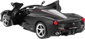 Ferrari LaFerrari Aperta čierna RASTAR 1:14 model auta na diaľkové ovládanie + 2,4 GHz diaľkové ovládanie
