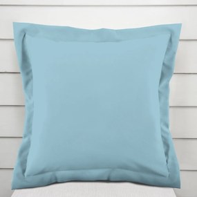 Biante Bavlnená obliečka na vankúš s lemom Moni MO-078 Nebeská modrá 35 x 45 cm