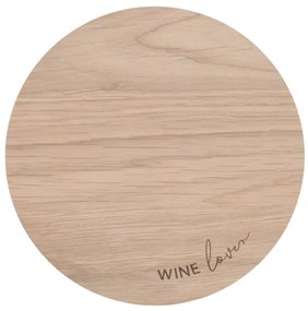Eulenschnitt Drevená podtácka Oak Wine Lover