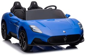LEAN CARS Elektrická autíčko Maserati MC20 - modré - 2x200W- BATÉRIA - 24V14Ah - 2023