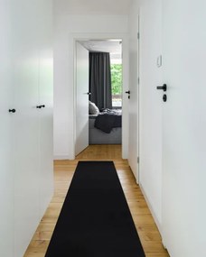 Protišmykový behúň RUMBA čierny - Výpredaj